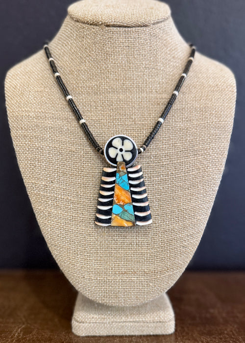 Good Vibrations Necklace, by Mary L. Tafoya