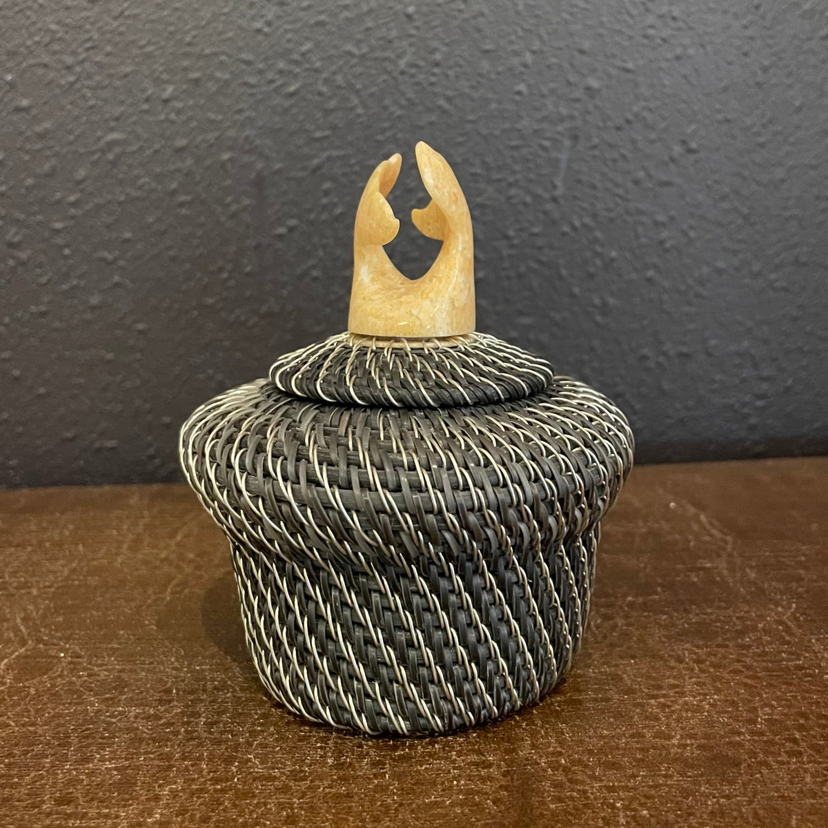 Don Johnston Baleen Basket for sale at Raven Makes Gallery