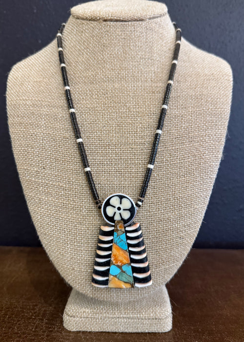 Good Vibrations Necklace, by Mary L. Tafoya