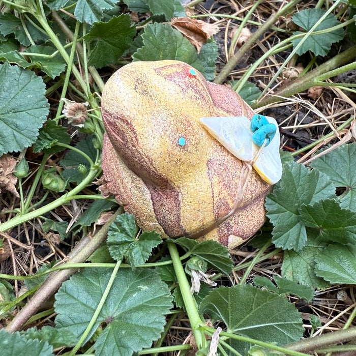Zuni Frog Fetish, by Leland Boone