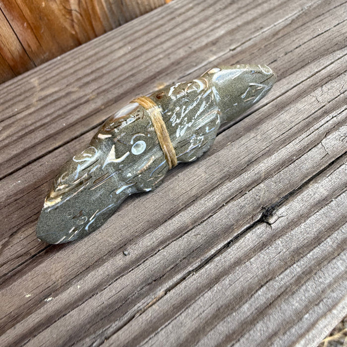 Purisima Stone Beaver Zuni Fetish, by Evalena Boone