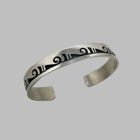 Hopi Silver Bracelet at Raven Makes Gallery