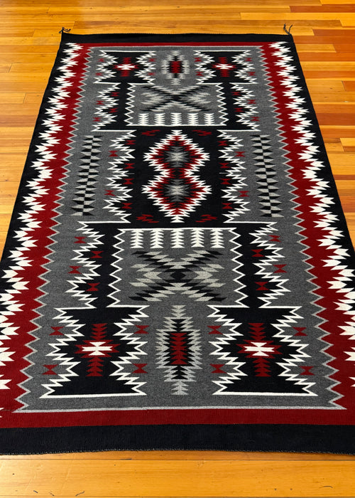 Navajo Storm Pattern Rug, by Angela Williams