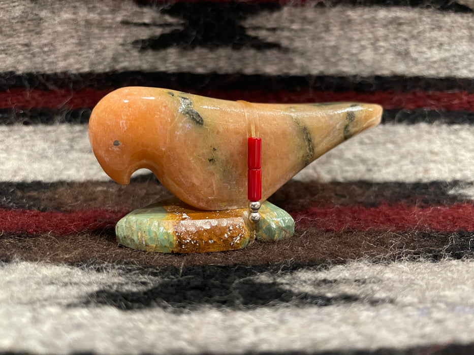 Eagle on Arrowhead Zuni Fetish, by Todd Westika