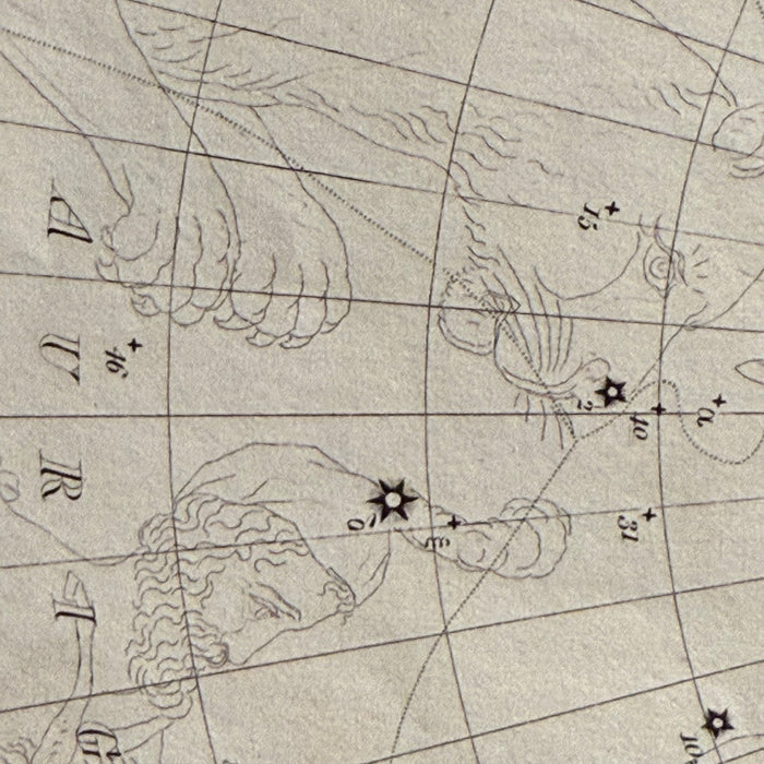 The Bear of the Sky, 1830 Celestial Map, by Heather Johnston Unanagan/Alutiiq