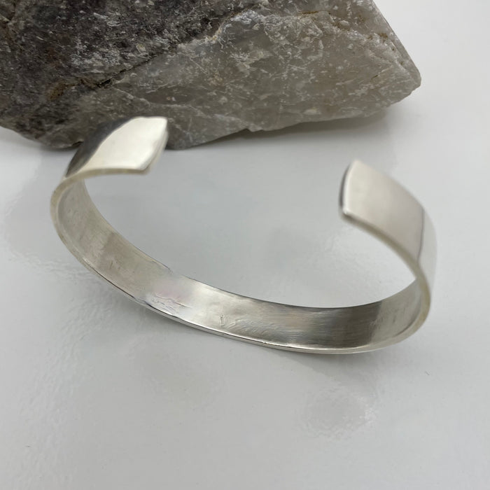 Hopi Silver Water Symbols Bracelet, by Steward Dacawyma