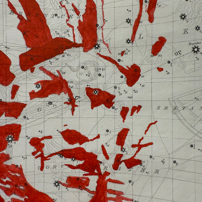 Clyde in Space, 1830 Celestial Map, by Bobby C. Martin