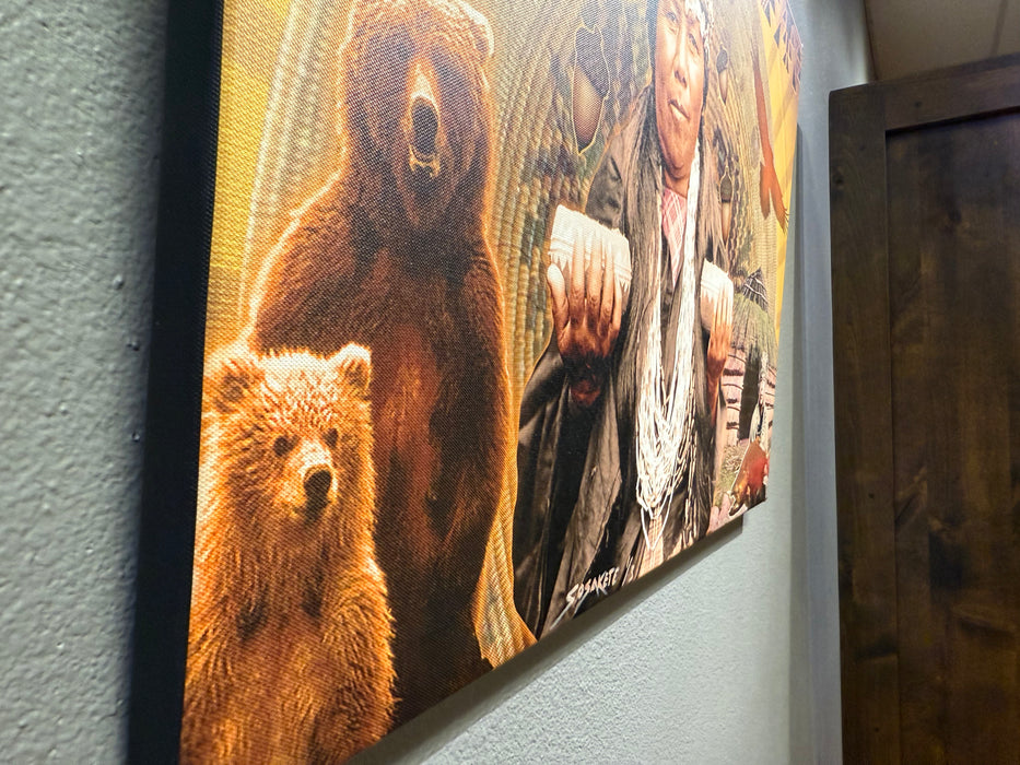 Klamath Abundance, Digital Limited Edition Print on Canvas, by Roger Perkins