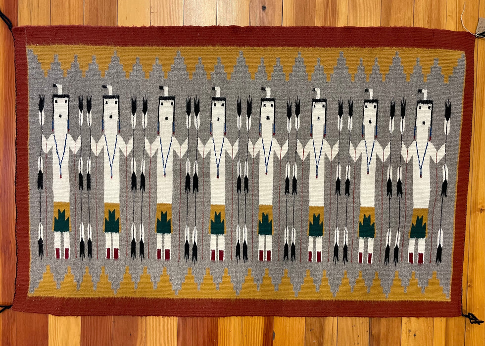 Yei Rug at Raven Makes Gallery