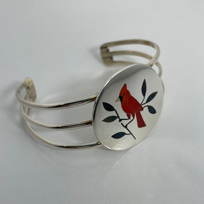 Cardinal Bracelet, by Dale Edaakie