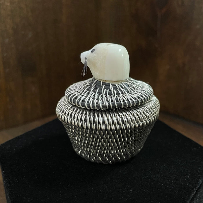 Don Johnston Baleen Basket at Raven Makes Gallery