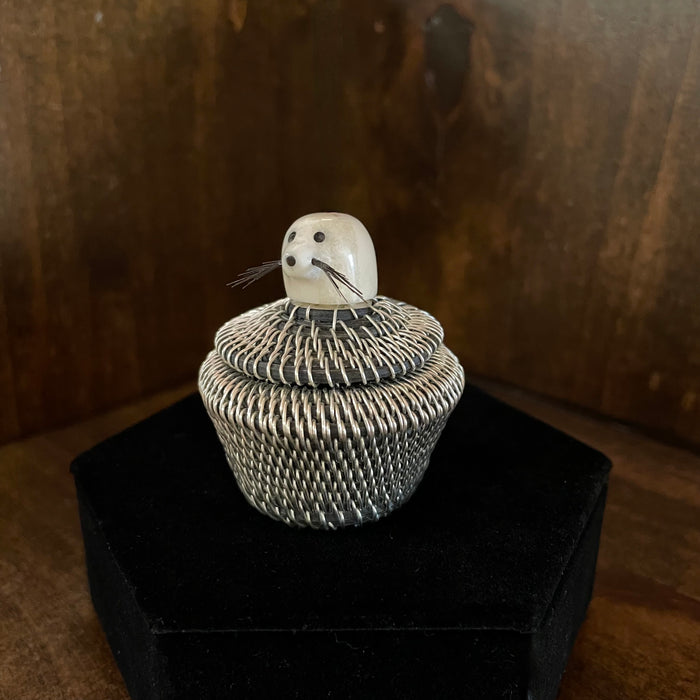 Don Johnston Baleen Basket at Raven Makes Gallery