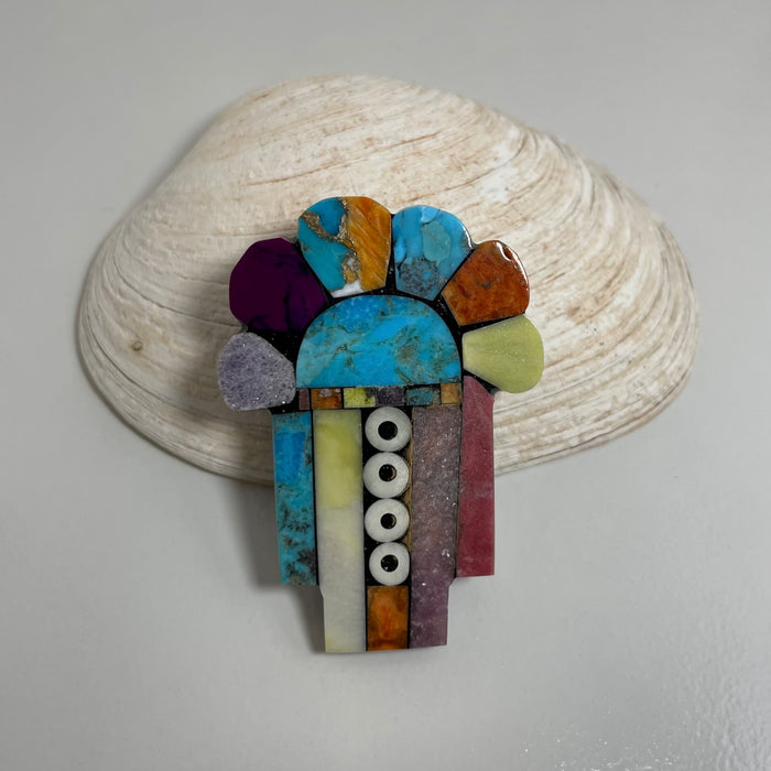 Mary Tafoya Pin or Pendant at Raven Makes Gallery