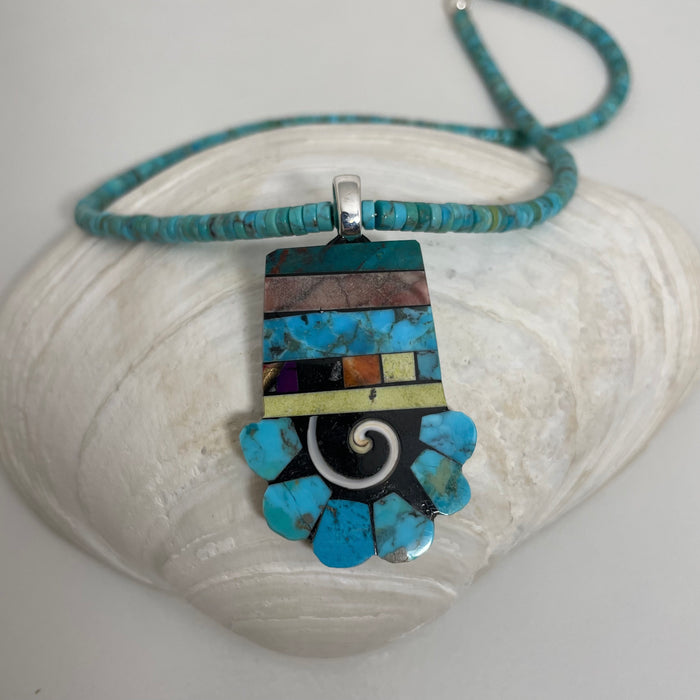 Mosaic Necklace, by Mary L. Tafoya