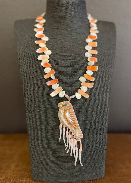 Soaring bird necklace on sale