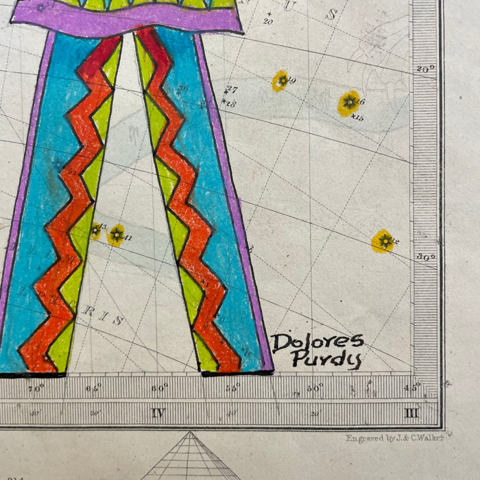 Speaking to Star Beings, 1846 Celestial, by Dolores Purdy, Caddo Nation WInnebago