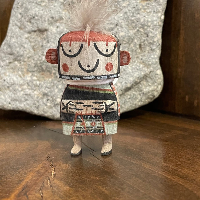 Hopi Grandmother (HeiHei Wuhti) Mini-Kachina , by Kevin Quanimptewa