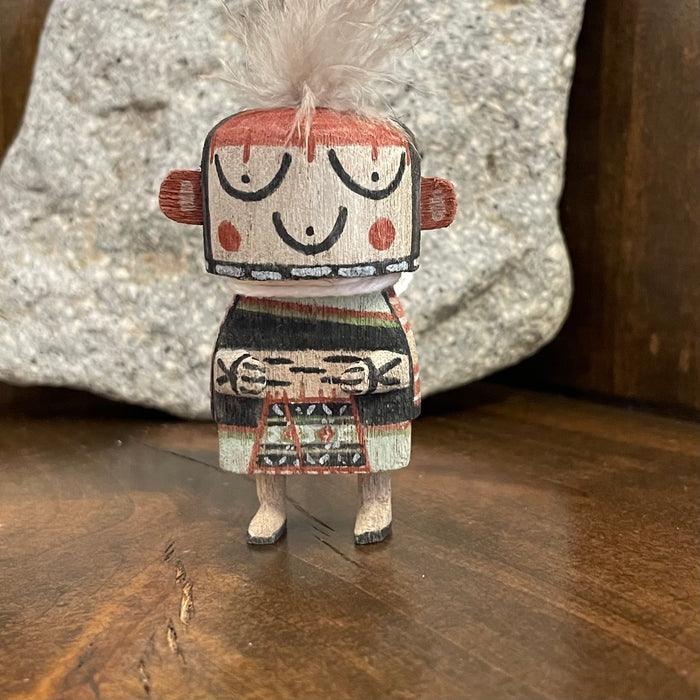 Hopi Grandmother (HeiHei Wuhti) Mini-Kachina , by Kevin Quanimptewa