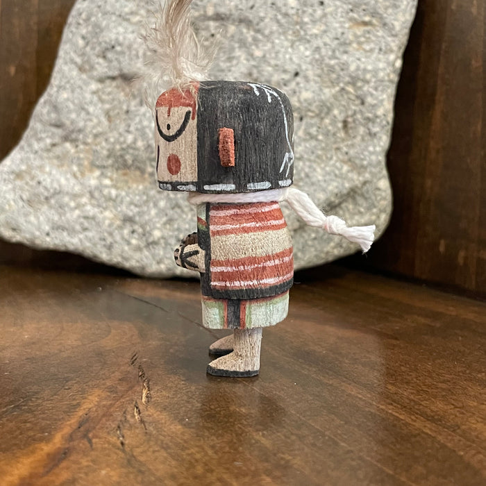 Hopi Grandmother (HeiHei Wuhti) Mini-Kachina , by Kevin Quanimptewa