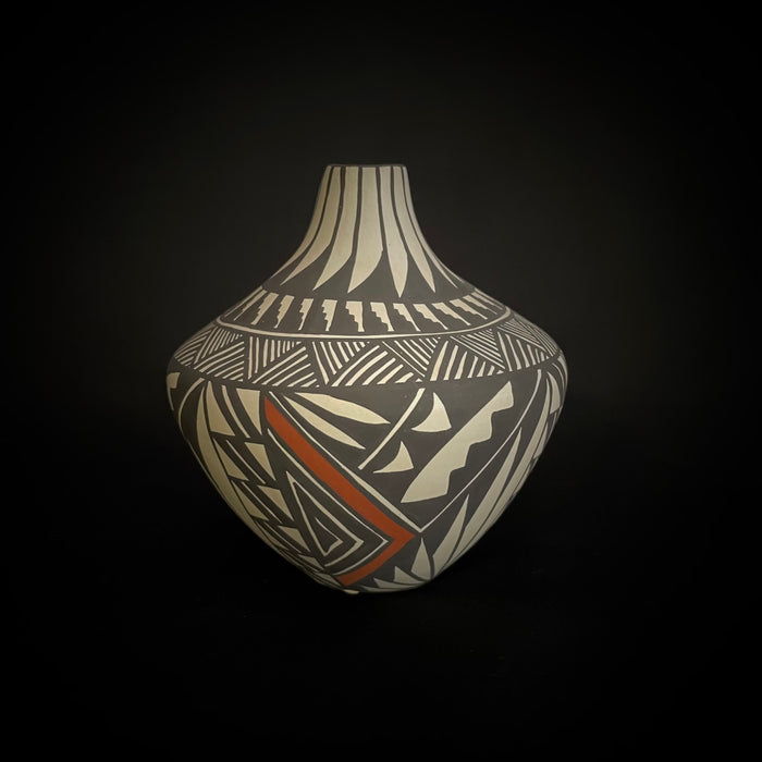 Acoma Fine Line Pottery, by Sandra Victorino