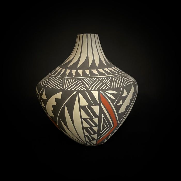 Acoma Fine Line Pottery, by Sandra Victorino