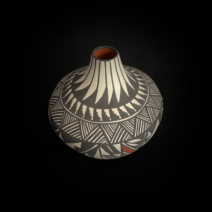 Acoma Fine Line Pottery, by Sandra Victorino