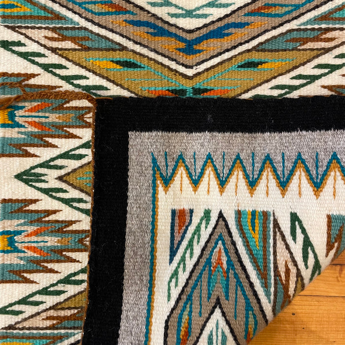 Teec Nos Pos Navajo Rug with Many Colors, by Darlene Littleben