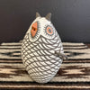 Owl Pot by Carlos Laate at Raven Makes Native American Art Gallery