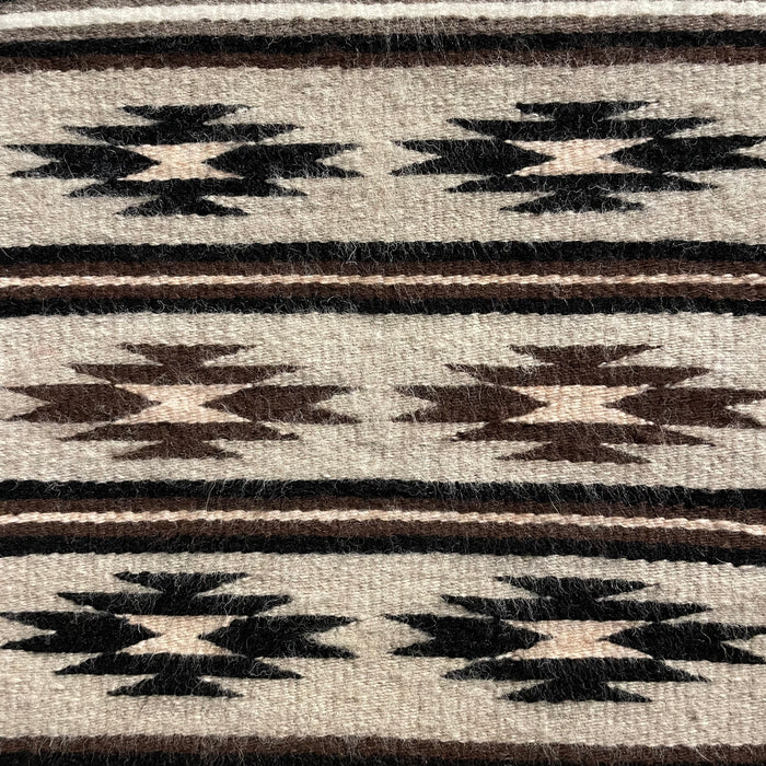 Chinle Pattern Small Navajo Rug, by Atsii' Nineez (Long Hair)