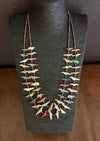 Rosita Kaamasee Zuni Bird Fetish Necklace at Raven Makes Gallery