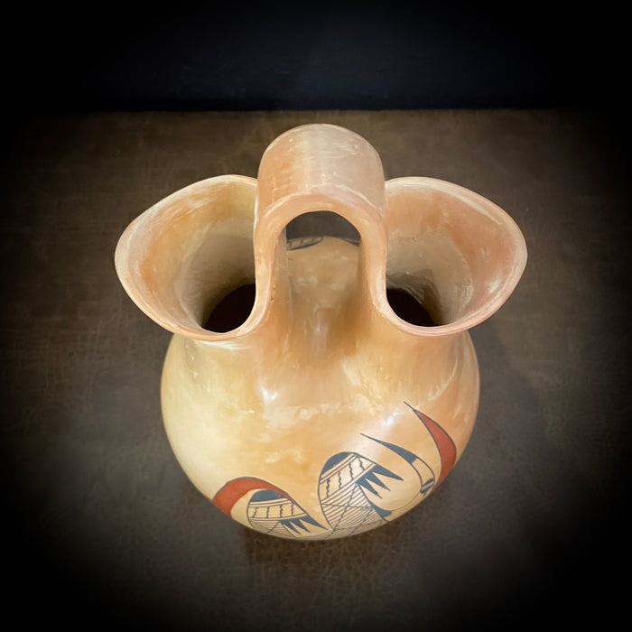 Hopi Polychrome Wedding Vase, by James Nampeyo