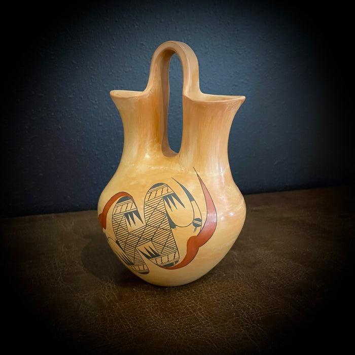 Hopi Polychrome Wedding Vase, by James Nampeyo