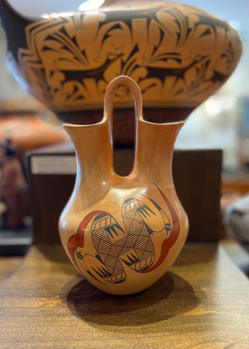 Hopi Polychrome Wedding Vase, by James Nampeyo