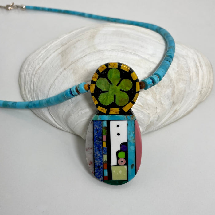 Mary L. Tafoya Santo Domingo Jewelry at Raven Makes Gallery