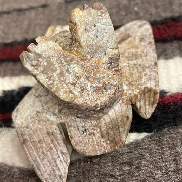 Found Stone Conglomerate Rock Zuni Owl, by Michael Coble