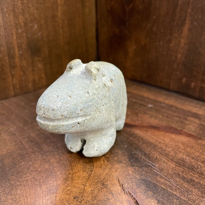Leaper Frog Stone Carving Fetish, by Salvador Romero