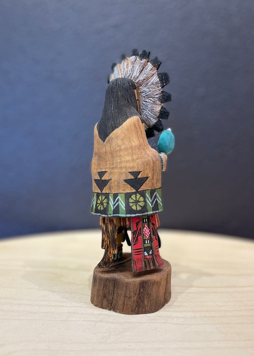 Sun Face (Dawa) Kachina Doll, by Wilfred Kaye,