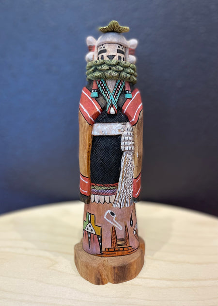 Wally Grover Kachina Snow Maiden Kachina Doll at Raven Makes Gallery