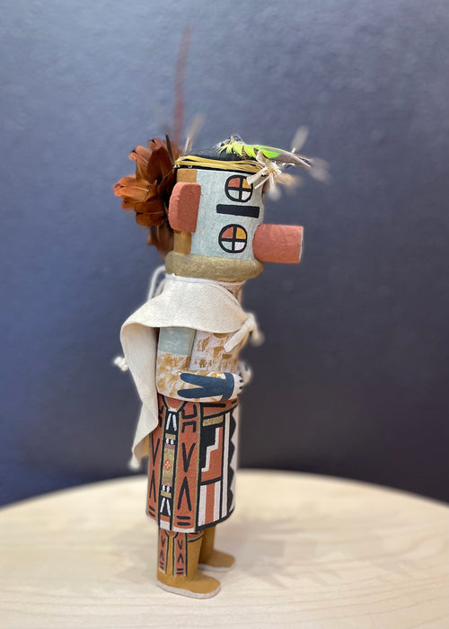 Cactus Flower Hopi Kachina Doll, by Raynard Lalo