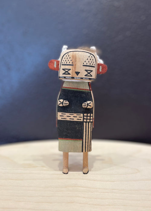 Snow Maiden Kachina Doll, by Kevin Quanimptewa