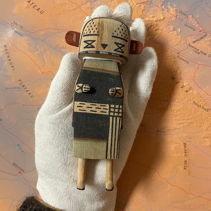 Snow Maiden Kachina Doll, by Kevin Quanimptewa