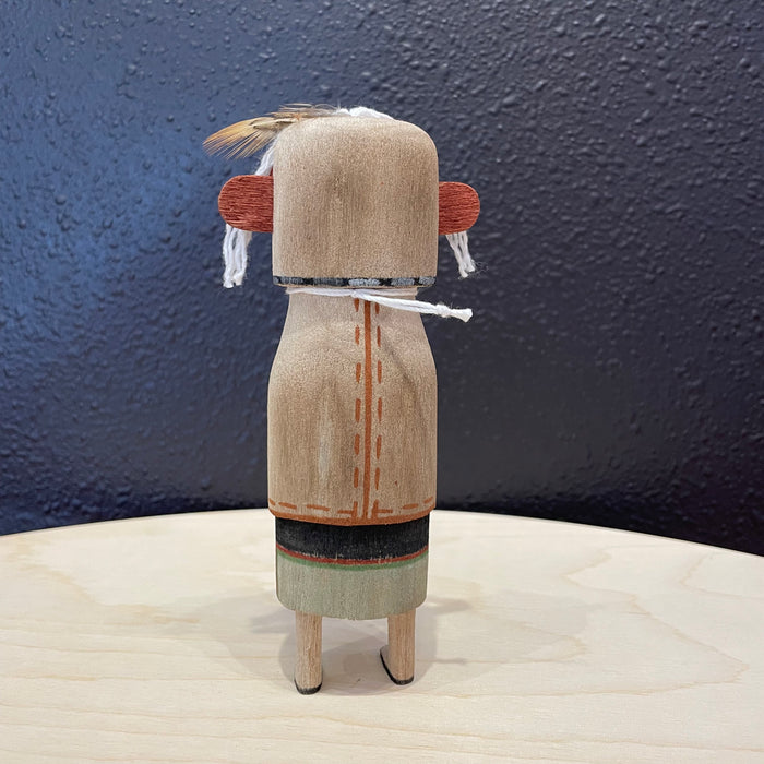 Cold Bringing Kachina Doll, by Kevin Quanimptewa