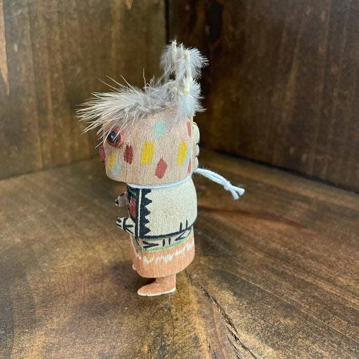 Masau'u Mini-Kachina Doll, by Kevin Quanimptewa