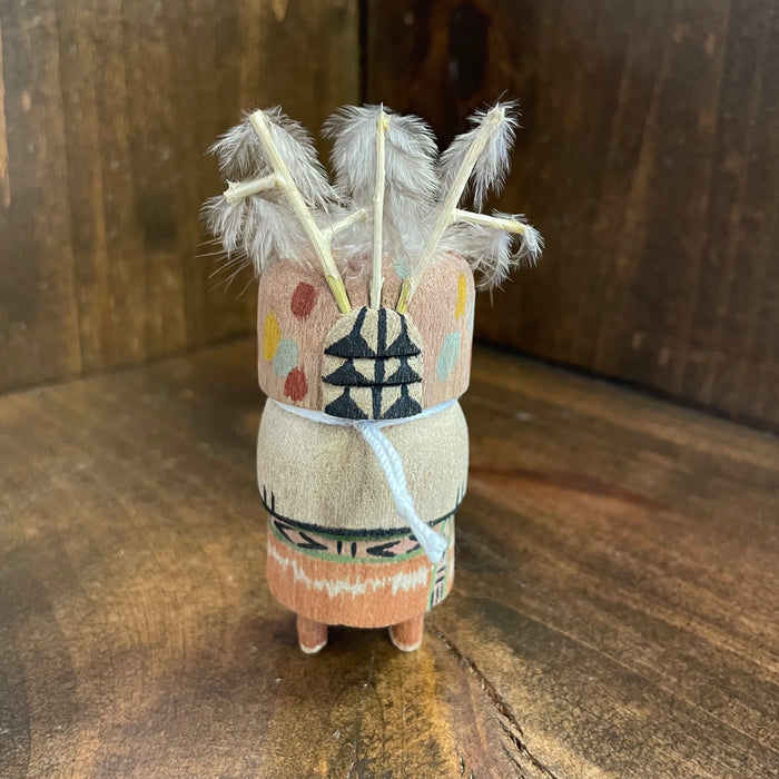 Masau'u Mini-Kachina Doll, by Kevin Quanimptewa