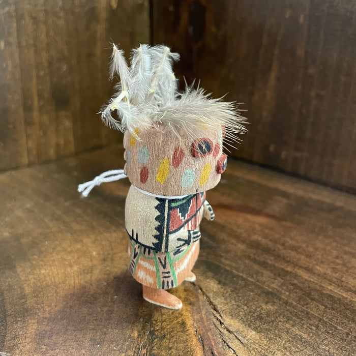 Masau'u Mini-Kachina Doll, by Kevin Quanimptewa
