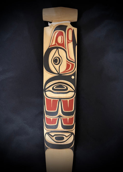 Sea Serpent and Raven Paddle, by Kolten Khasalus Grant