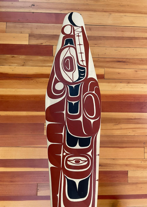 Sea Serpent and Raven Paddle, by Kolten Khasalus Grant