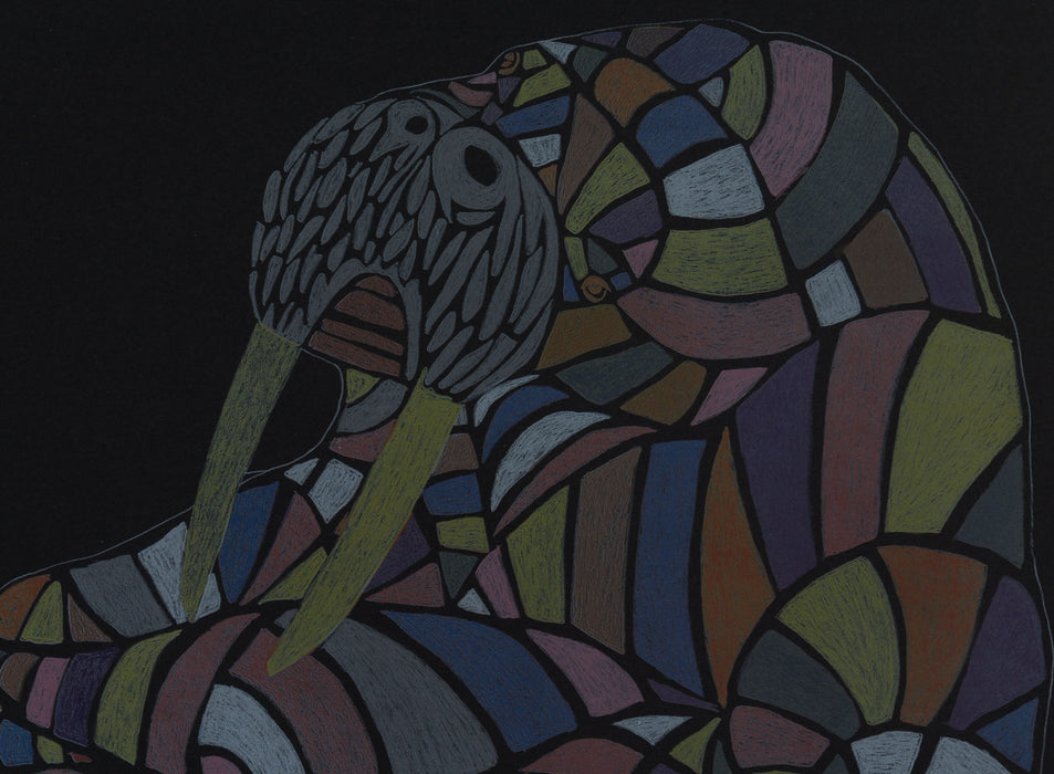Cozy Walrus, by Ningiukulu Teevee