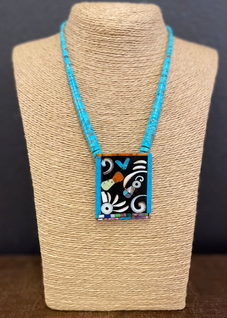 Mary L. Tafoya Santo Domingo Jewelry at Raven Makes Gallery
