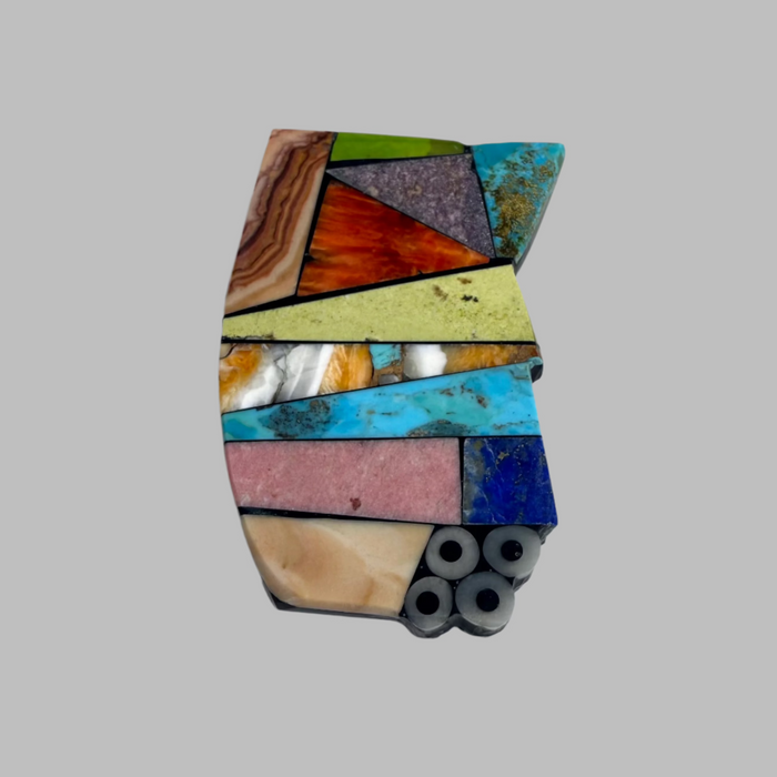 Abstract Brooch Pin, by Mary L. Tafoya